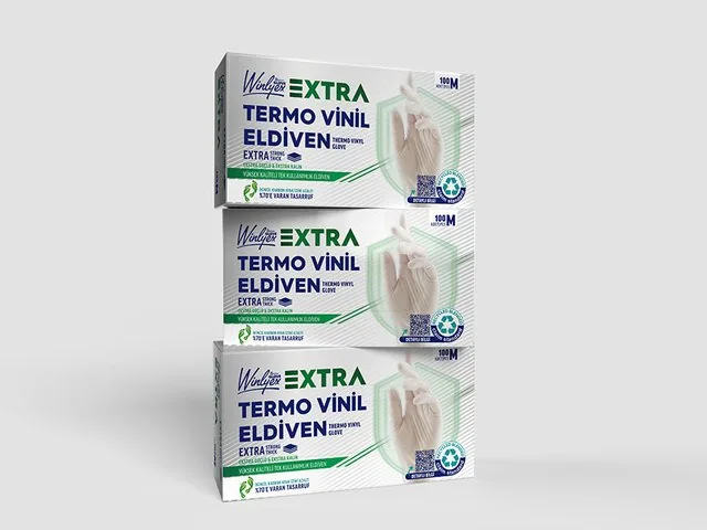 Reflex Winlyex Termo Vinil Şeffaf Eldiven kutu görseli